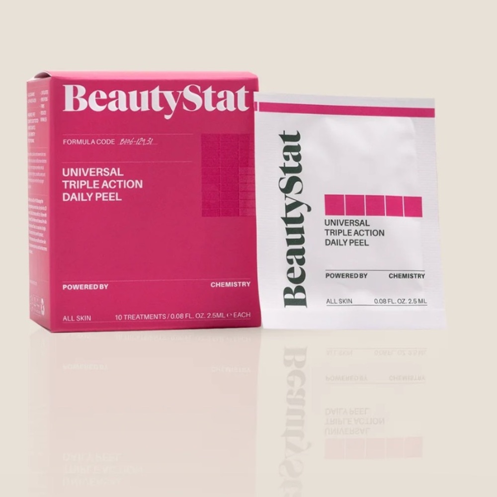 💛2/$25 BeautyStat Universal Triple Action Daily Peel 10ct